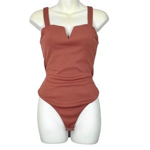 Privacy Please Square Neck Bodysuit